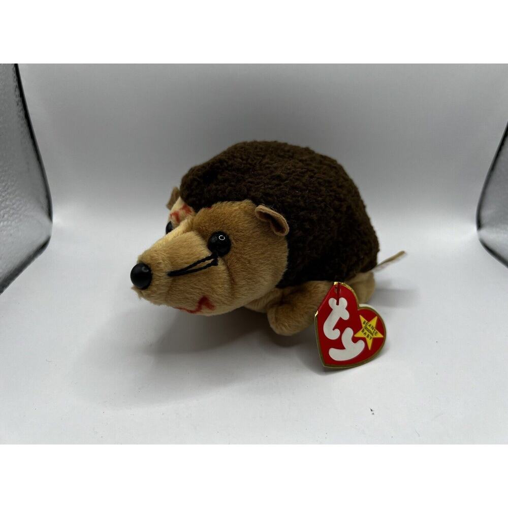 TY Beanie Baby Babies Stuffed Animal Plush Prickles 1999